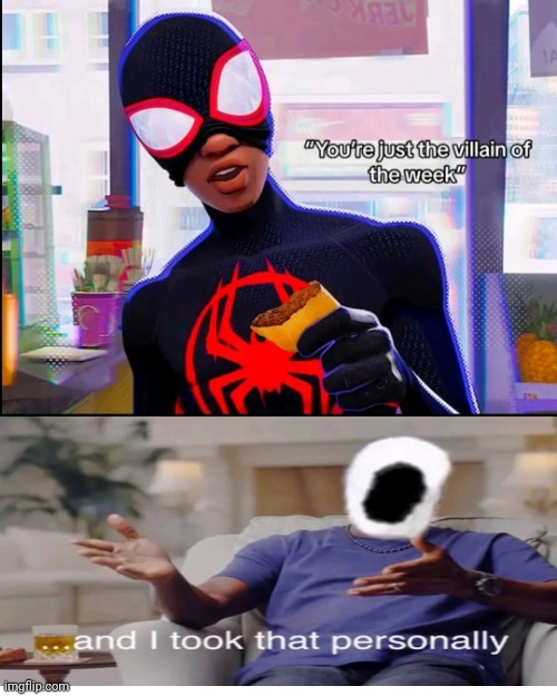 spiderman across the spiderverse - meme