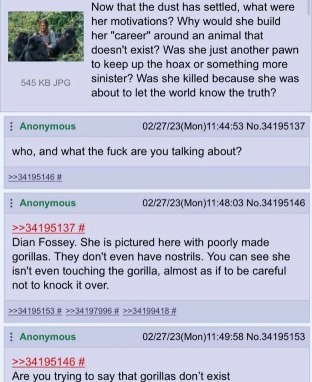 dongs in a gorilla - meme