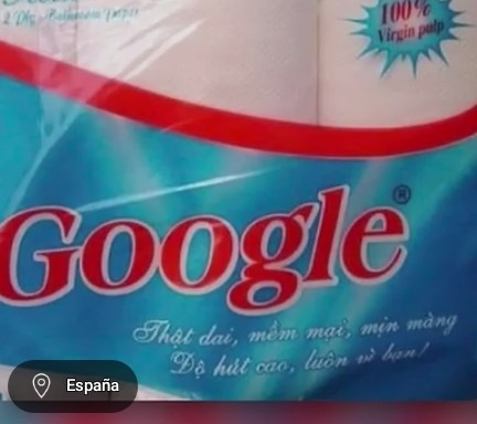 Google papel higiénico - meme