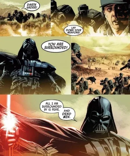 Darth Vader is one of the greatest characters ever - meme