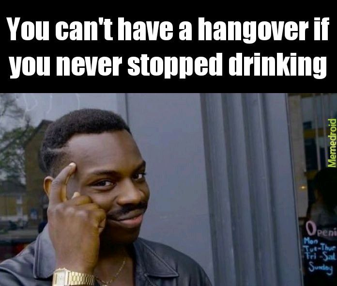 Scientifically speaking, alcohol is a solution. - meme