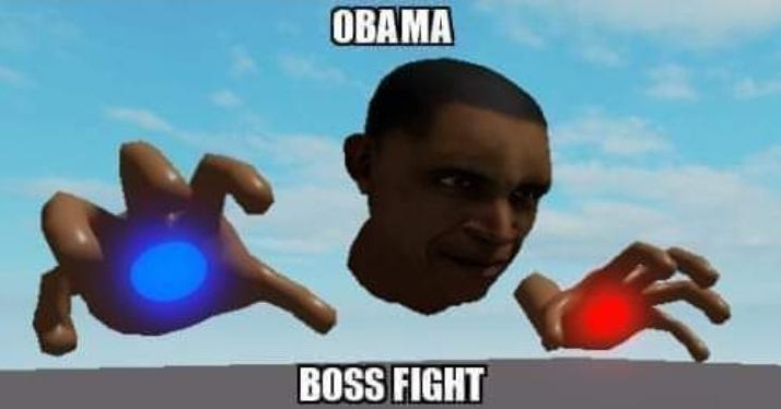 OBAMA BOSS FIGHT - meme