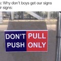 Only push pull dont