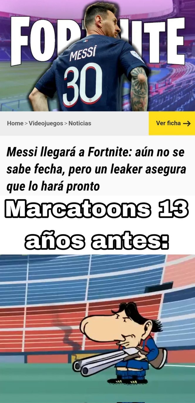Creditos al que vi en X - meme