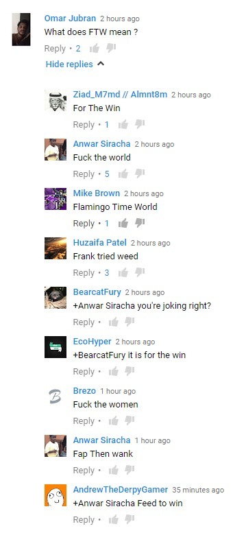 Meanwhile on a YouTube comment section.... - meme