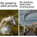 My speaking skills