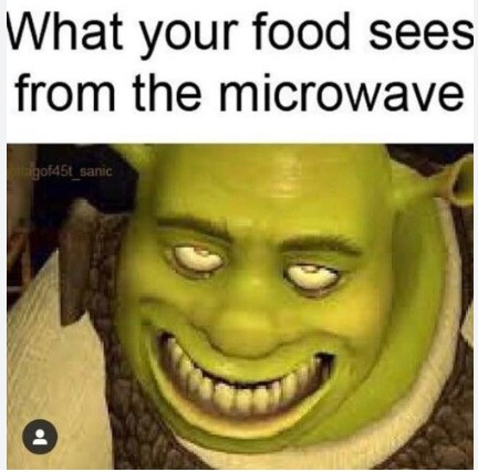 What your food sees - meme