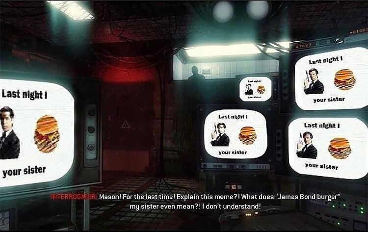 Meme lore so deep even James Bond can't explain it