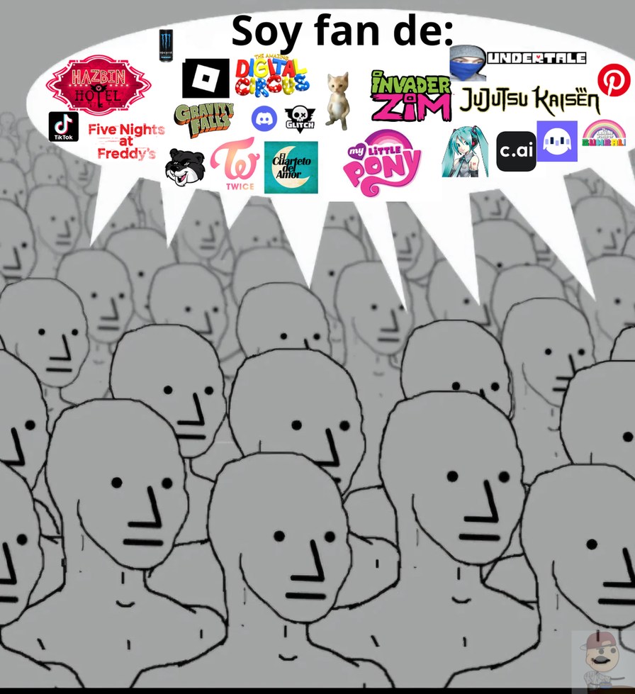 Malditos raros - meme