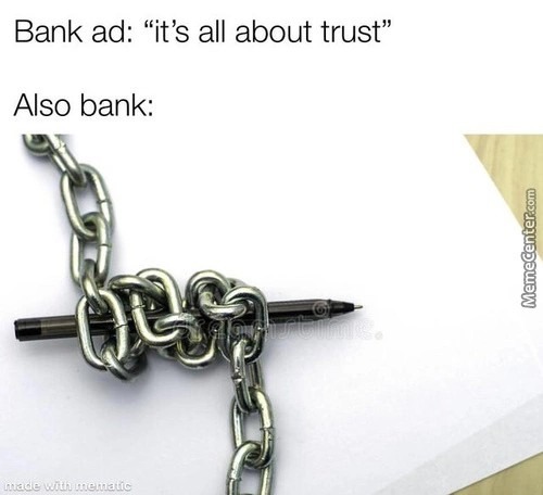 its all about trust - meme