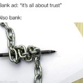 its all about trust