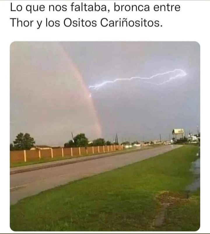 meme de Thor love and thunder