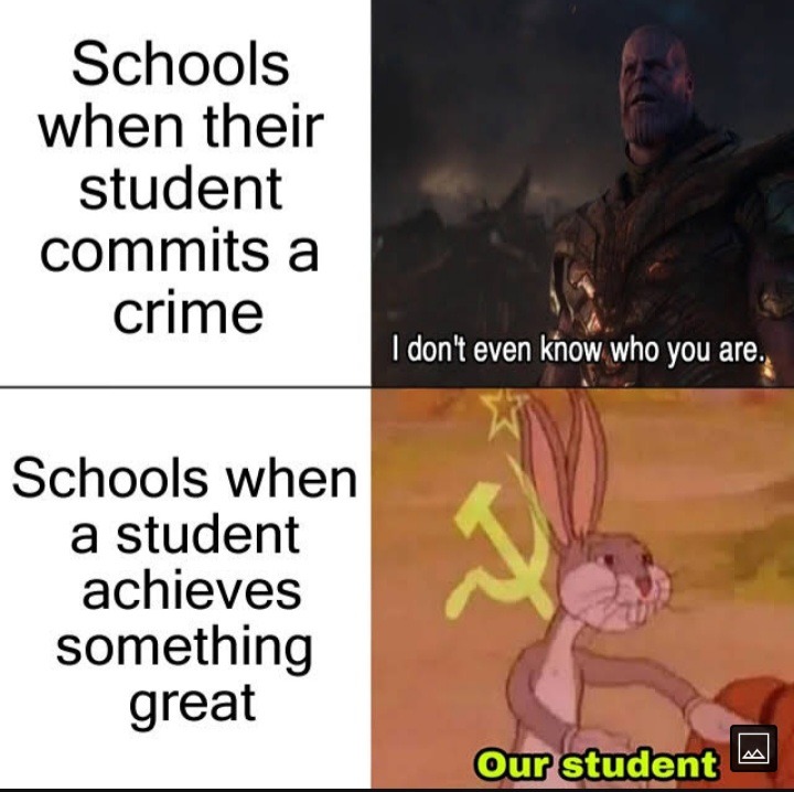 School Stuff - meme