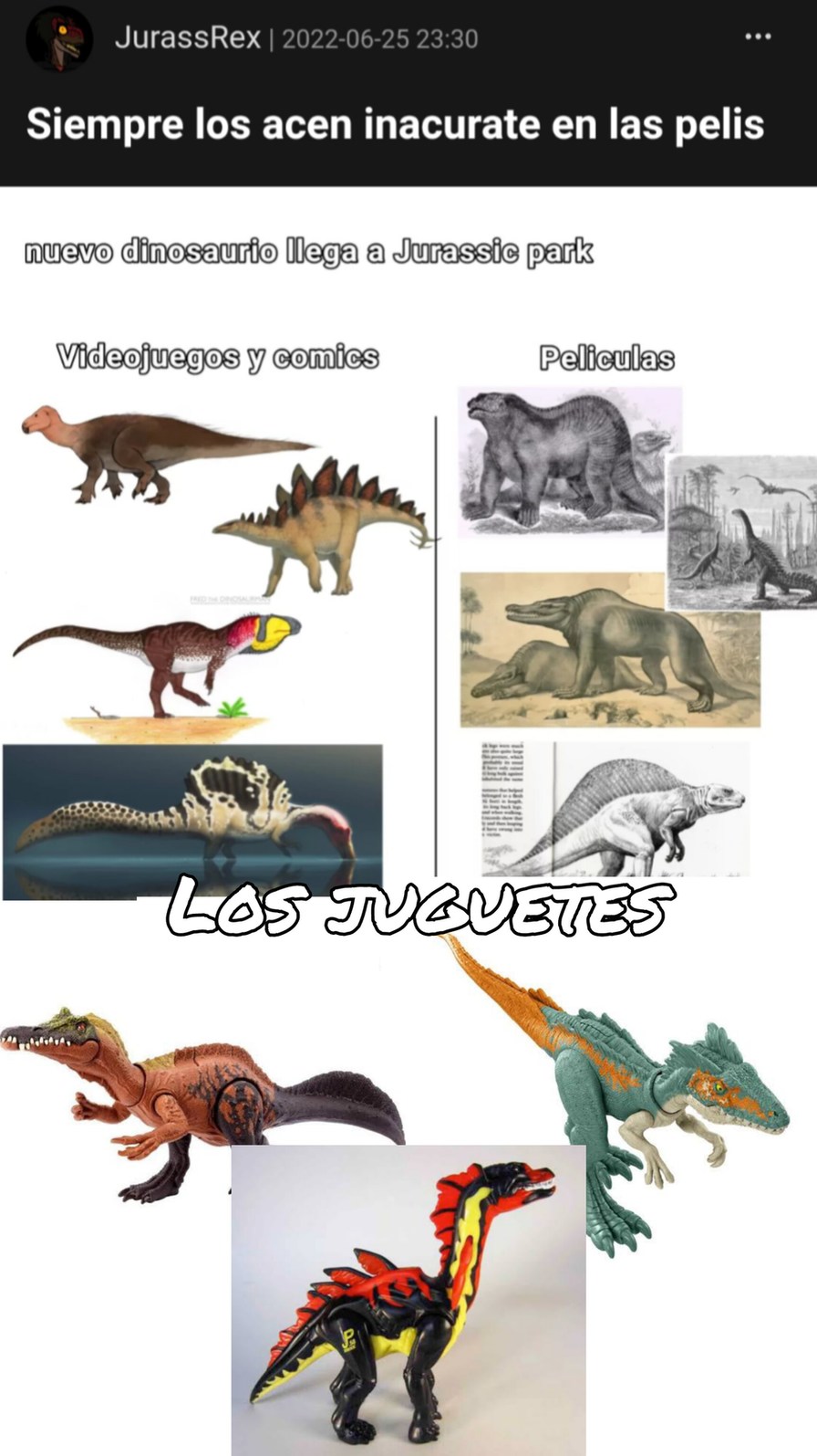 Ya se que los chaos effect son híbridos, pero igual los jueguetes están todavía más extraños que los diseños en las películas - meme