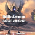 69 comment is an old Black lady that calls people sugar