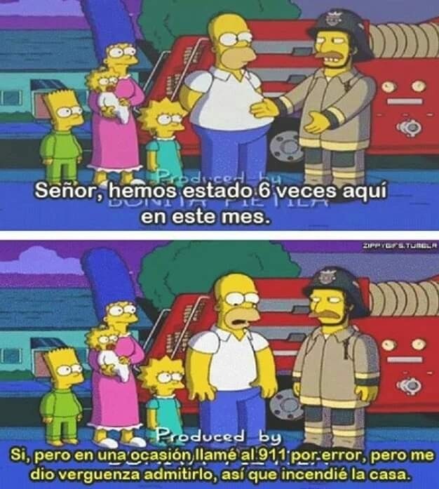 Simplemente homero Simpson - meme