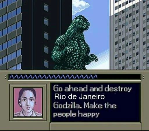 Godzilla no Rio de Janeiro - meme