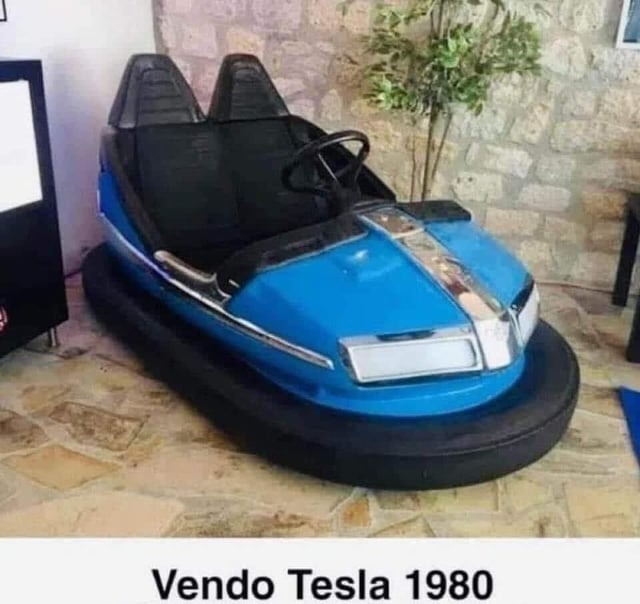 Tesla 1980 - meme