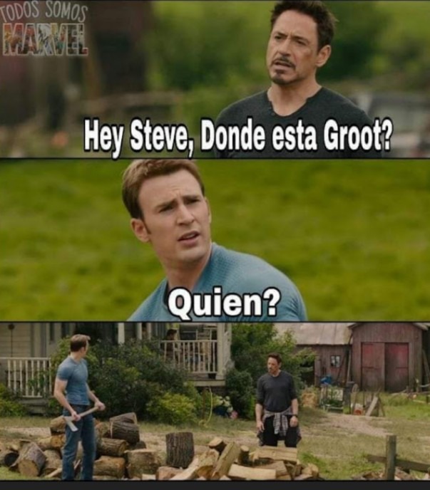 ¿ Groot :'( ? - meme
