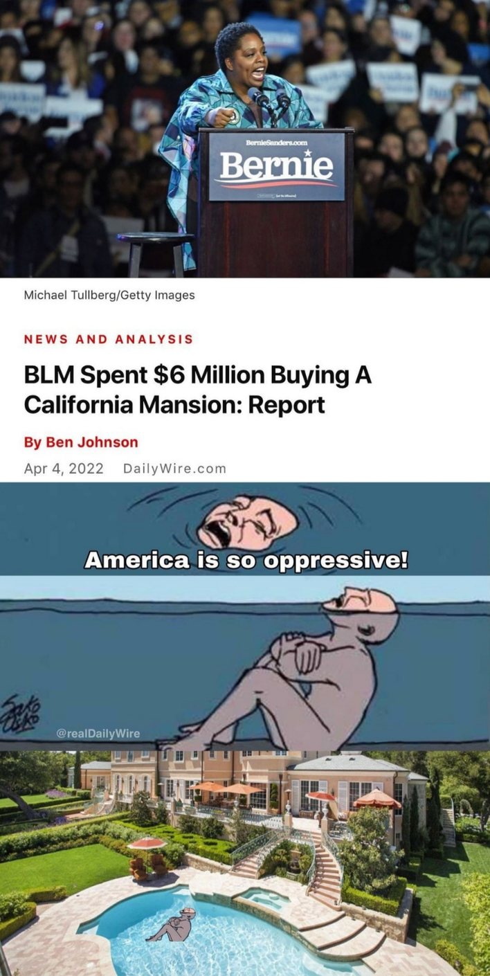 BLM at it again - meme