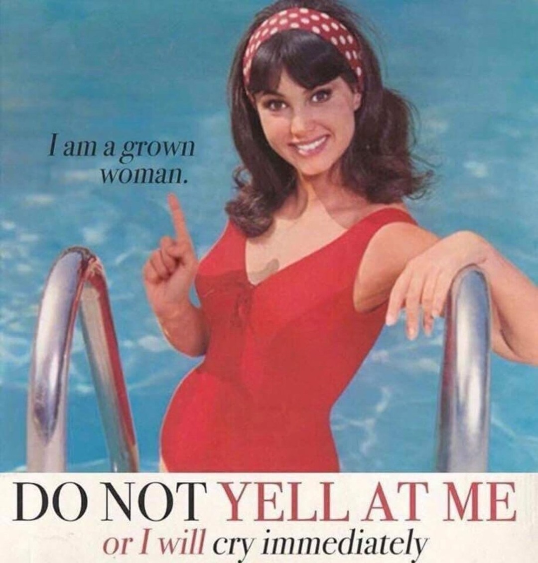 Grown woman - meme