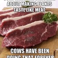 Vegans Taste Like Beef