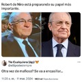 Meme de Florentino y Robert de Niro
