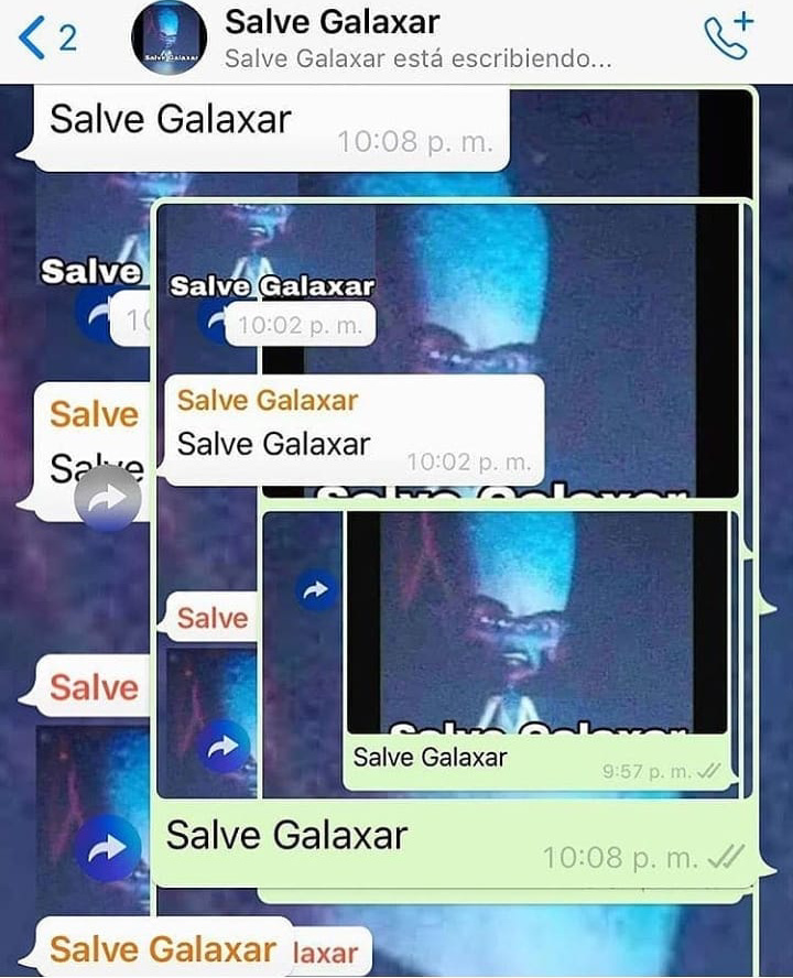 Salve Galaxar - meme