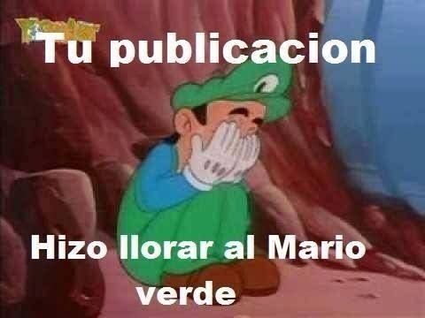 Mario verde - meme