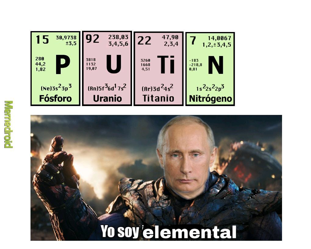 Putin amo - meme