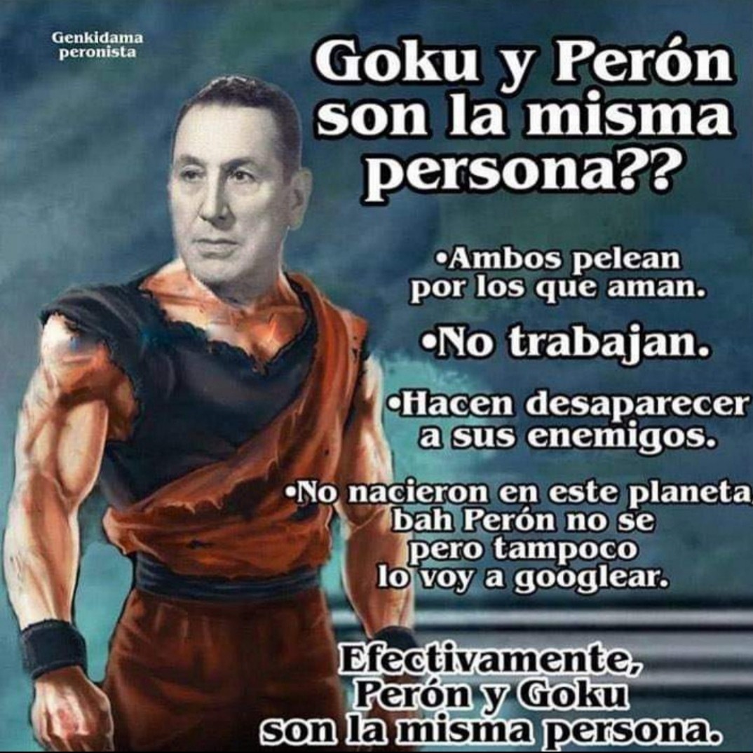 Perón - meme