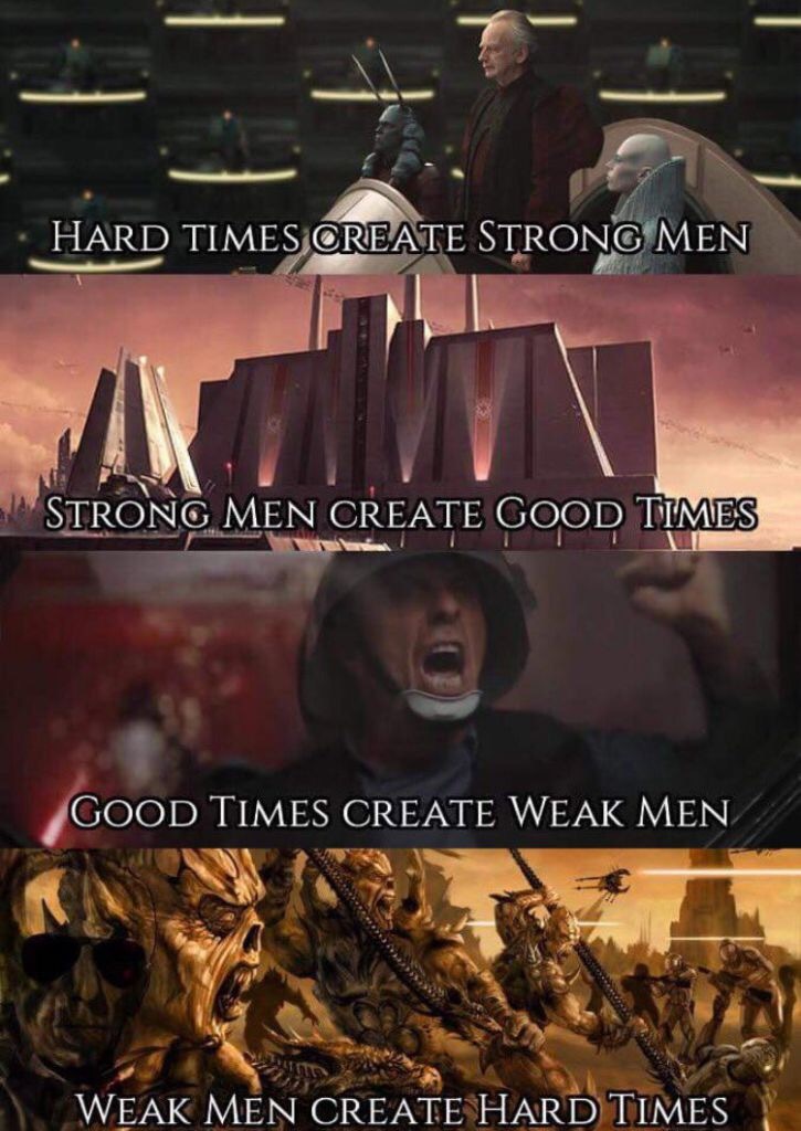 That’s hard times daddy! That’s hard times! - meme