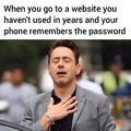 Password meme