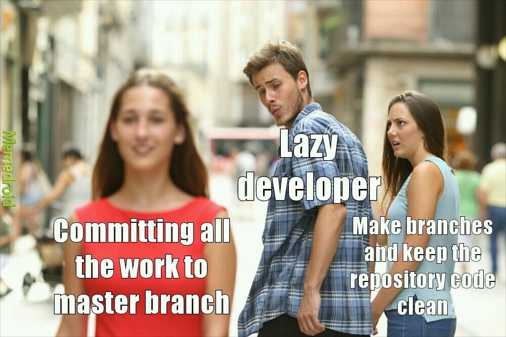 Lazy developer issues - meme