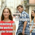 Lazy developer issues
