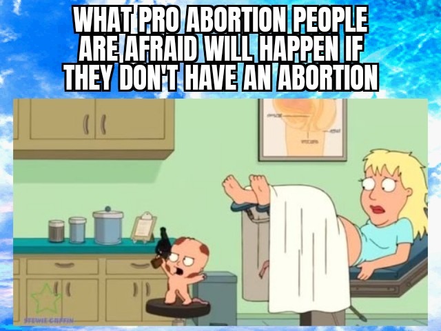 Abortion is murder - meme