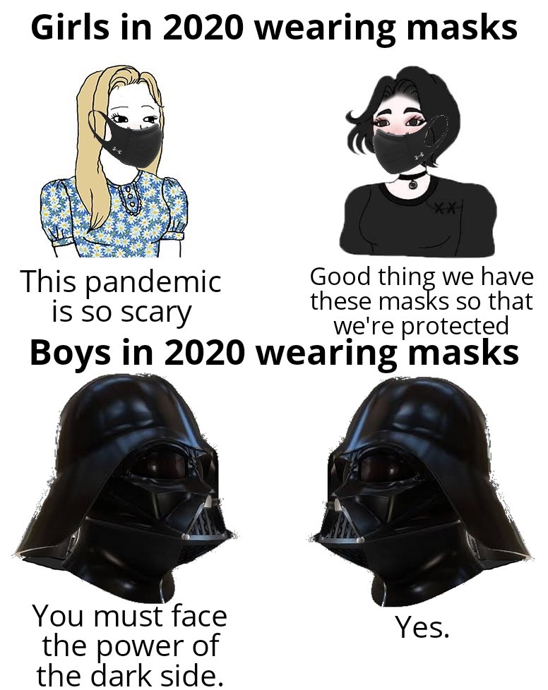 Dark side meme