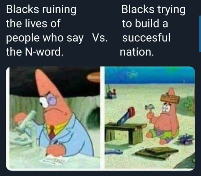 Black intellect - meme