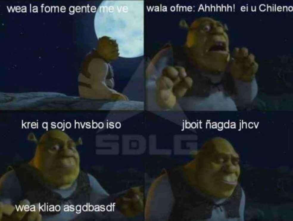 Hjdfd chilindios asquerosos no? - meme