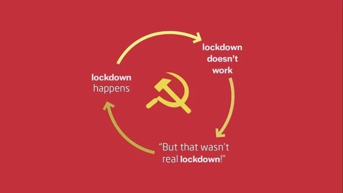 "That wasn't real lockdown" - meme
