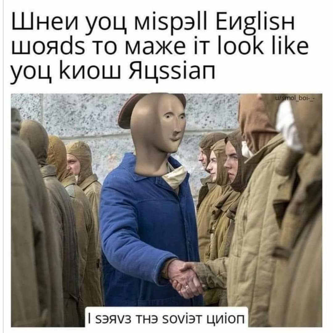 Does this really look Russian? - meme