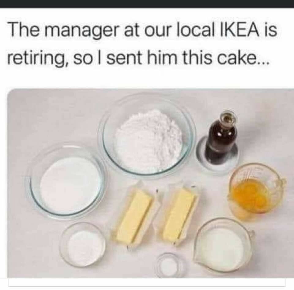 Ikea cake - meme