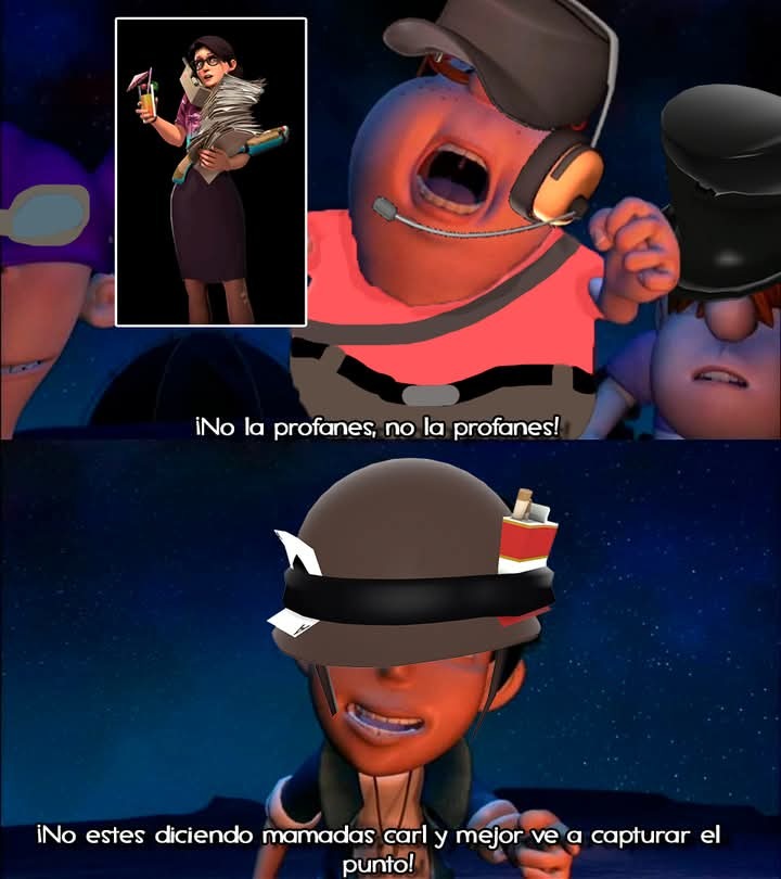 No nos muestres tus fetiches, scout :memedroid: + :soldier TF2: