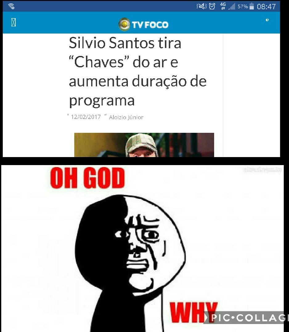 Silvio Santos filho da truta - meme