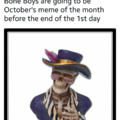 Its gonna get spooky