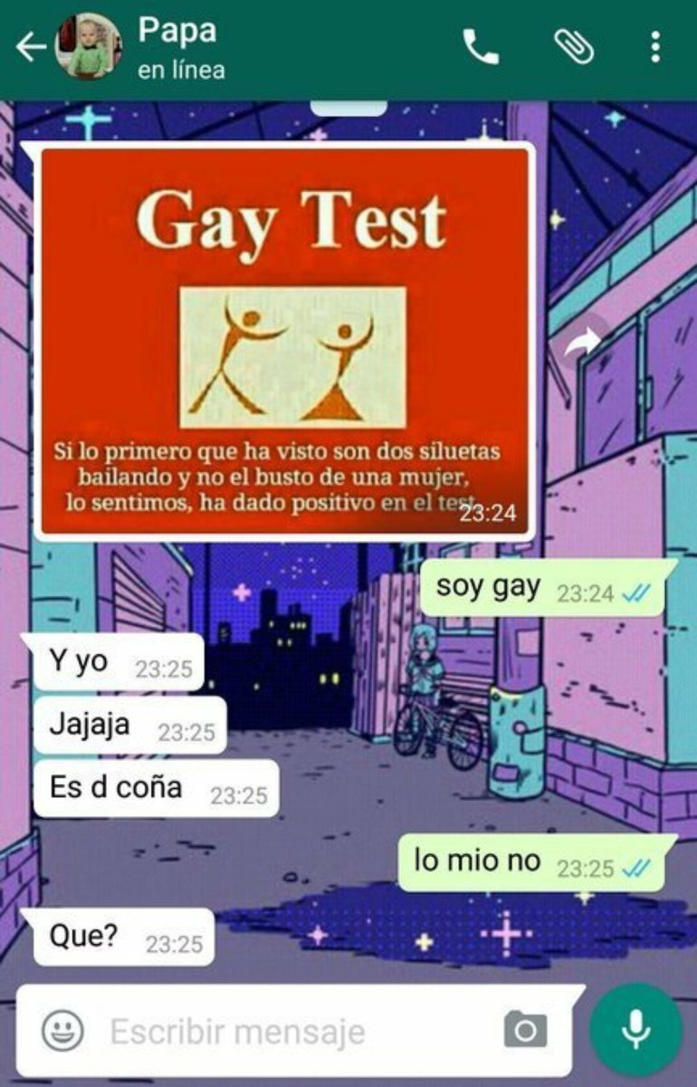 Are you gay? - meme