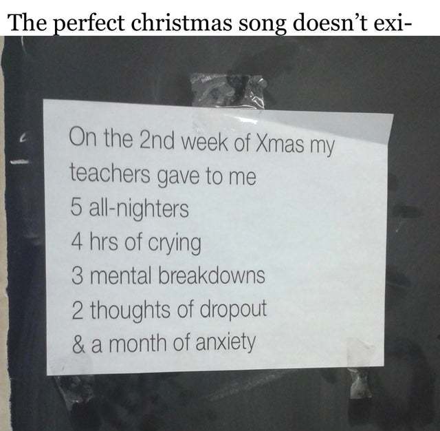 The perfect Christmas song does exi- - meme