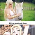 Memes de anime no. 1 representacion elfica espero haber recortado suficiente