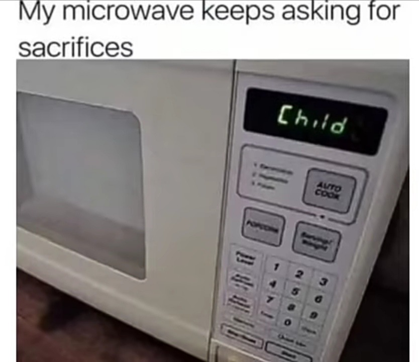 Ah... Microwaves - meme