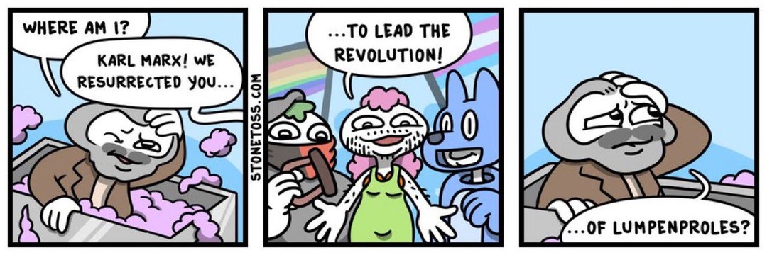 The US "revolution" - meme